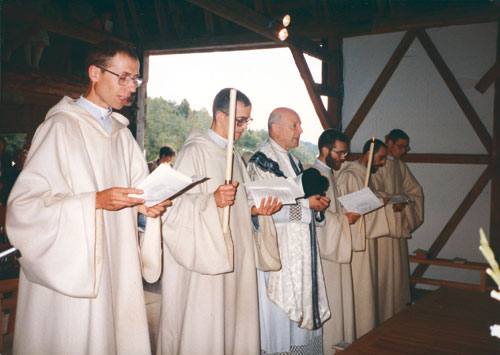 Perpetual vows of Brothers Pierre of the Transfiguration and Joseph of the Sacred Heart Perpetual vows of Brothers Pierre of the Transfiguration and Joseph of the Sacred Heart