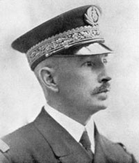 Amiral Raoul Castex.