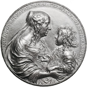 Anne d’Autriche et Louis XIV