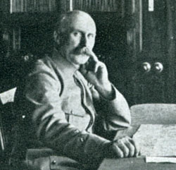 Général Pétain à son poste de commandement