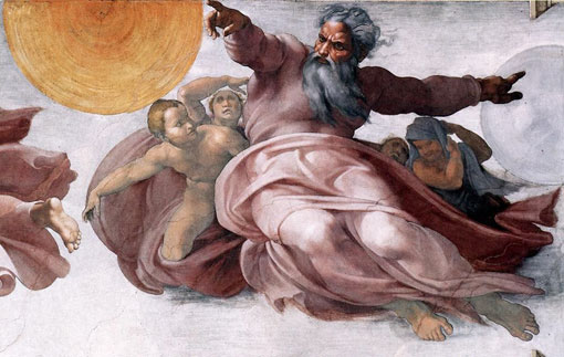 Dieu le Père, chapelle Sixtine Dieu le Père, chapelle Sixtine