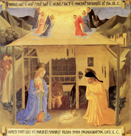 Nativité par Fra Angelico