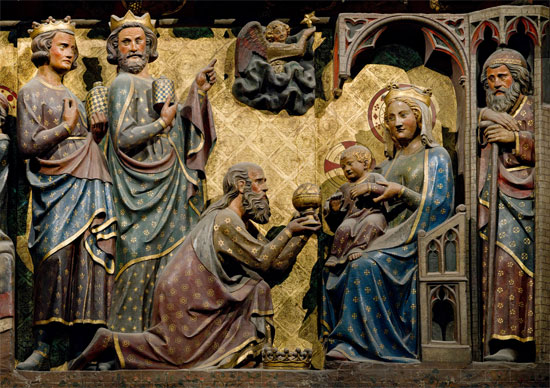 Adoration des mages, Notre-Dame de Paris