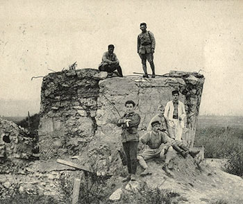 Reprise du fort de la Malmaison