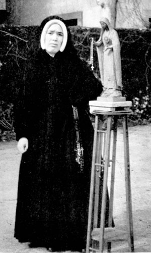 Sœur Lucie en 1947