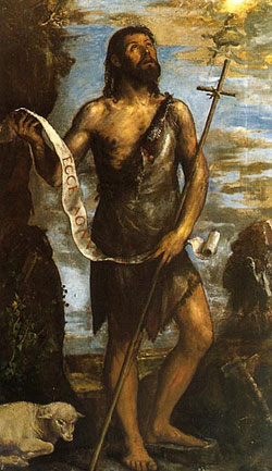 Jean-Baptiste par Le Titien