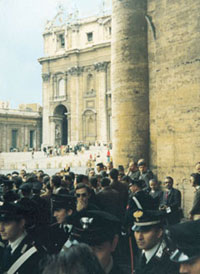 L'abbé de Nantes à Rome en 1973 L'abbé de Nantes à Rome en 1973