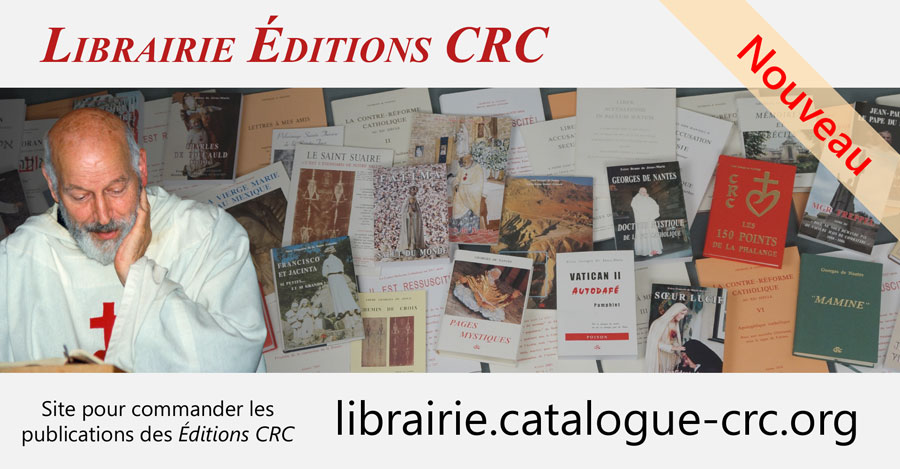 Annonce du nouveau site de la librairie CRC