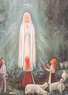 Apparition de Notre-Dame de Fatima le 13 mai 1917