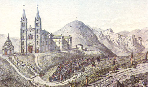 Pèlerinage à La Salette, 1860. Pèlerinage à La Salette, 1860.