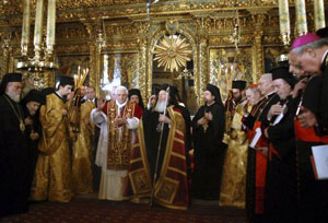 Benoît XVI à Istanbul