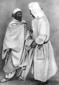 Le Père de Foucauld et un Touareg