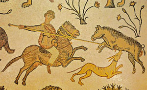 Les nomades Saracènes s'adonnent à la chasse Les nomades Saracènes s'adonnent à la chasse