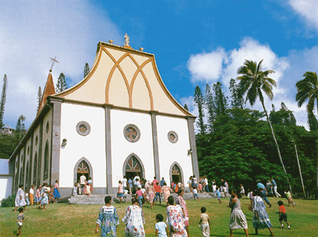 L'église de Vao