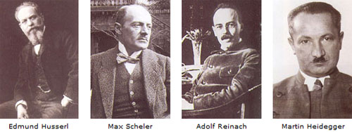 Husserl-Scheler-Reinach-Heidegger Husserl-Scheler-Reinach-Heidegger