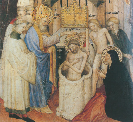 Saint Ambroise baptise saint Augustin