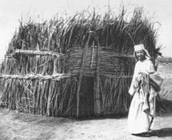 Première hutte du Père de Foucauld.