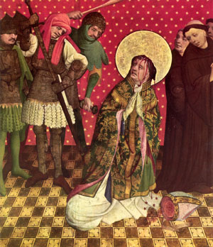 Martyre de Saint Thomas Becket Martyre de Saint Thomas Becket