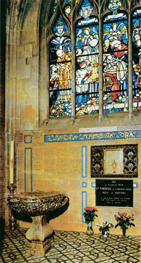 Baptistère de sainte Thérèse Baptistère de sainte Thérèse