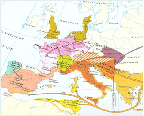 Les barbares en Europe