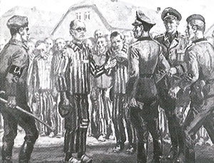 Saint Maximilien Kolbe prisonnier