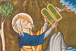 Moïse recevant le Décalogue