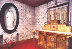 La chambre des apparitions, à Pellevoisin