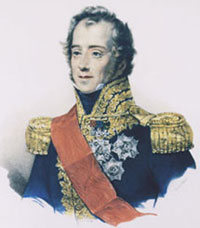 Le général de Bourmont, commandant en chef des troupes
