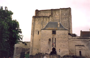 Ruines du château de Chinon