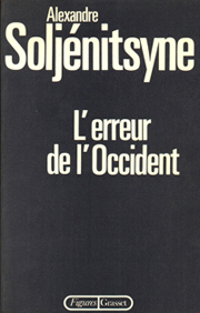 « L'erreur de l'Occident »