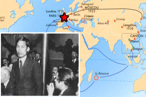 Le parcours d'Ho chi minh Le parcours d'Ho chi minh