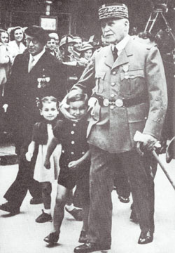 Le Maréchal Pétain.