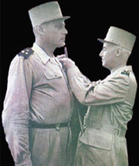 Les généraux Cogny et Navarre Les généraux Cogny et Navarre