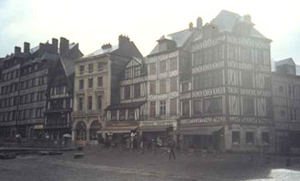 Rouen, place du Vieux-Marché