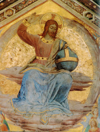 Christ juge par Fra Angelico Christ juge par Fra Angelico