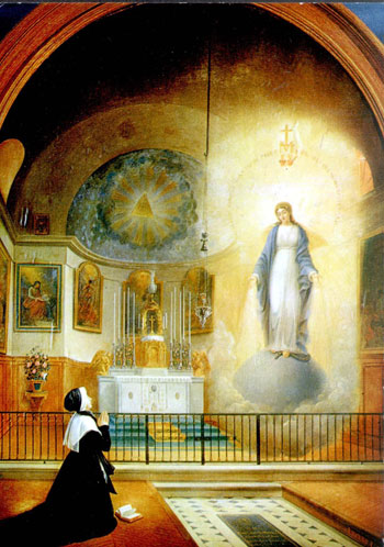Apparition de la Rue du Bac, le 27 novembre 1830. Apparition de la Rue du Bac, le 27 novembre 1830.