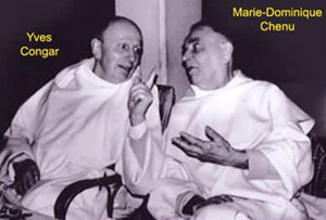 Congar et Chenu Congar et Chenu