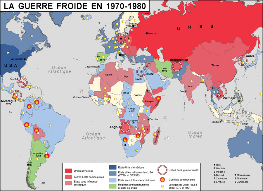 La guerre froide en 1970-1980. La guerre froide en 1970-1980.