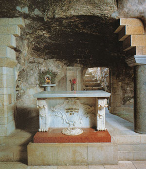 Grotte de l'Annonciation à Nazareth Grotte de l'Annonciation à Nazareth