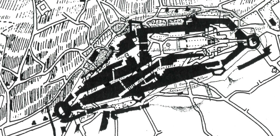 Plan des sanctuaires de Nazareth et Lorette Plan des sanctuaires de Nazareth et Lorette