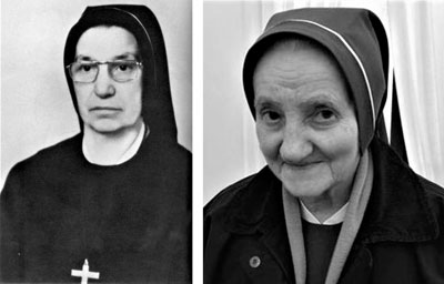 Sœur Vincenza Taffarel et sœur Margherita Marin Sœur Vincenza Taffarel et sœur Margherita Marin