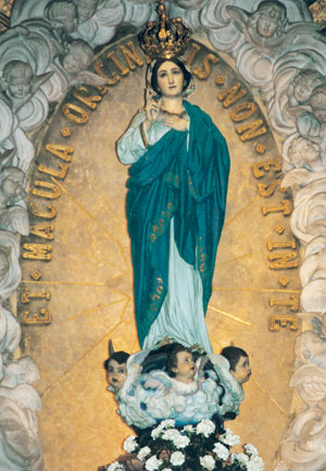 La Vierge de la ba­silique du Sameiro