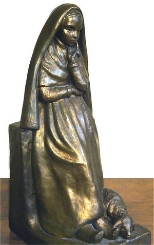 Bernadette, bergère à Bartrès