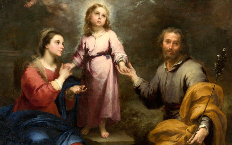 Sainte Famille par Murillo