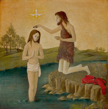 Baptême de Jésus par Bradi Barth