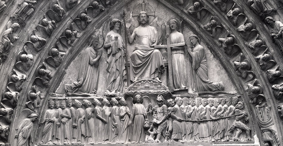 Jugement dernier, Notre-Dame de Paris Jugement dernier, Notre-Dame de Paris