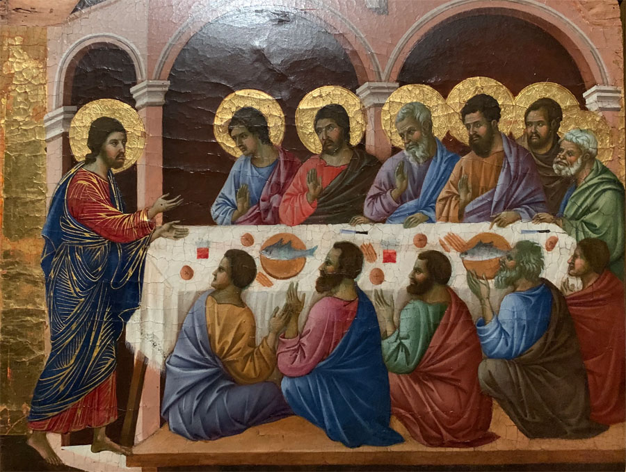 Appartion de Jésus ressuscité aux apôtres. Appartion de Jésus ressuscité aux apôtres.