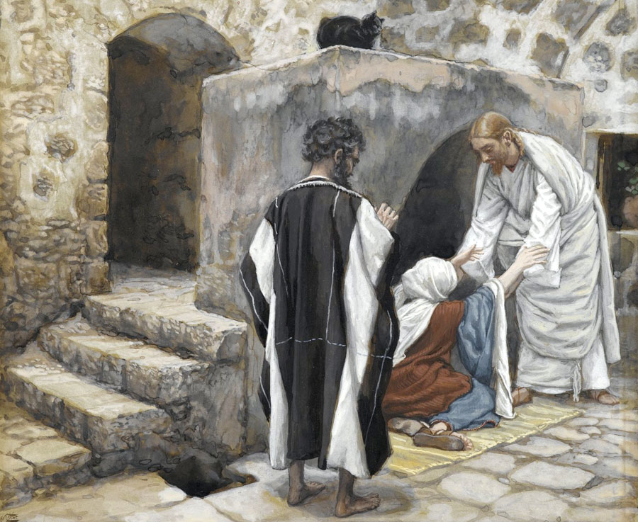 Jésus guérit la belle-mère de Pierre Jésus guérit la belle-mère de Pierre