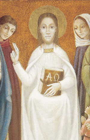 Jésus prêchant