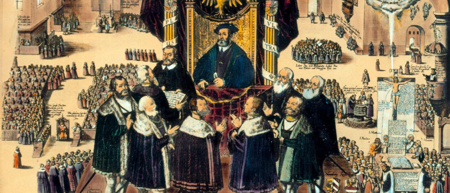 La confession d'Augsbourg La confession d'Augsbourg